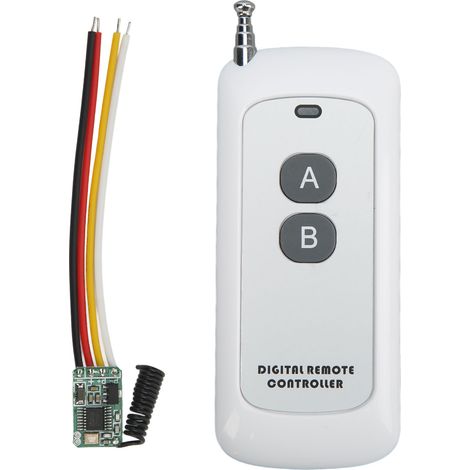 Digital Remote Controller High Sensitivity Easy Installation Flexible Control Mini Remote Switch DC3.5‑12V (1/5)