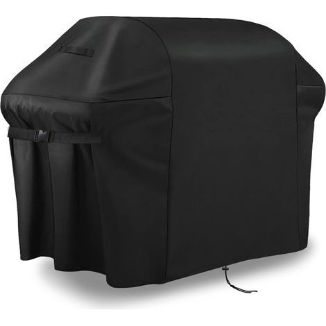 Housse de protection imperméable pour barbecue à gaz, Fixation Bilatérale Réglable avec Boucle, Convient pour Barbecue Weber, Dimensions 152 cm/60 pouces. (1/5)