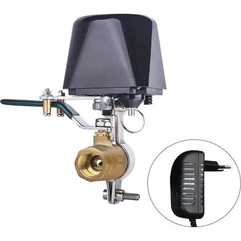 Valve d'eau/gaz, WiFi télécommande Valve de contrôle automatisation pour régulateur d'eau gaz Manpolateur valve 4 points 1/2 (1/5)