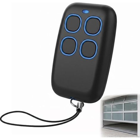 Telecomando universale 4 in 1 per cancelli e porte da garage, codice variabile e codice fisso, compatibilità 280-868 MHz, telecomando impermeabile per tapparelle e porte da garage, compatibile con Cam (1/5)