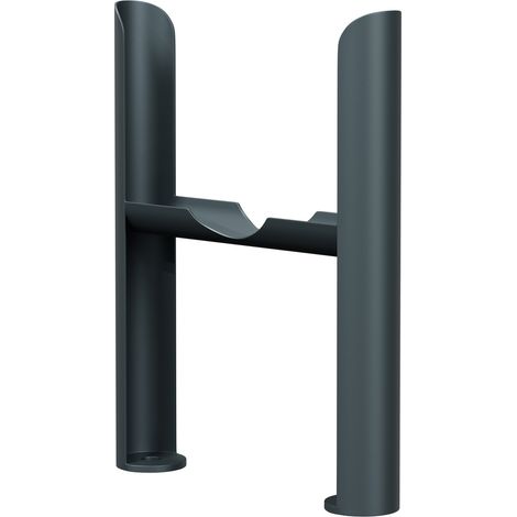 Colosseum Anthracite Floor Mounting Feet for Quadruple Panel Radiators (1/5)