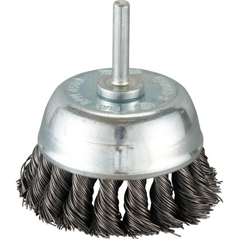 D-73807 Copa ondulada latonada para taladro 75 mm, 0,5 mm (1/3)