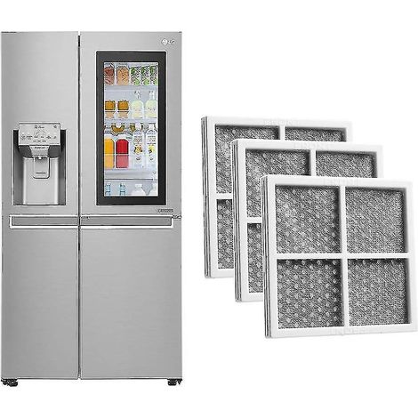 Filtres à air pour réfrigérateurs LG Pure N Fresh, lot de 3 filtres de rechange, compatibles avec LG-yuyu (1/5)