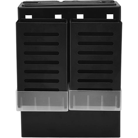 Porte-baguettes et porte-couteaux intégré, grande capacité, système de séchage antidérapant, étagère de rangement de cuisine à double bac. (1/5)