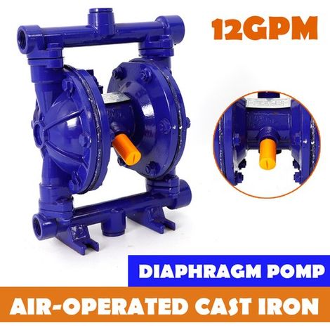 Air-Operated Double Diaphragm Pump Qbk-15 12 GPM 1/2 Inch Inlet And Outlet (1/5)