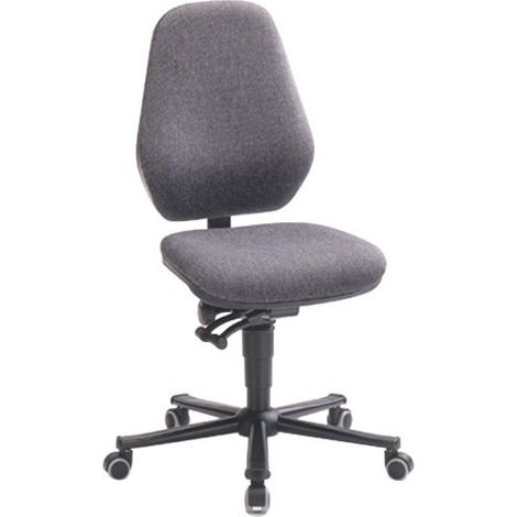 Silla escritorio Laboratorio Basic 3 en zapatillas y con estribos, tejido - Sistema sincrónica con ajuste de tensión, 9136-CI11-502