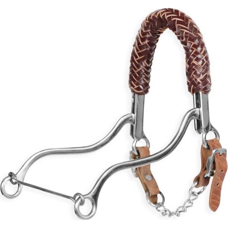 Hackamore Aste Lunghe Intrecciato Tubolare