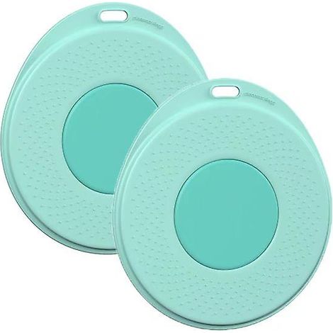 Ensemble de 2 dessous de plat isolants antidérapants pour œufs et tapis de cuisine - Imperméable, anti-brûlure, en caoutchouc souple (1/5)