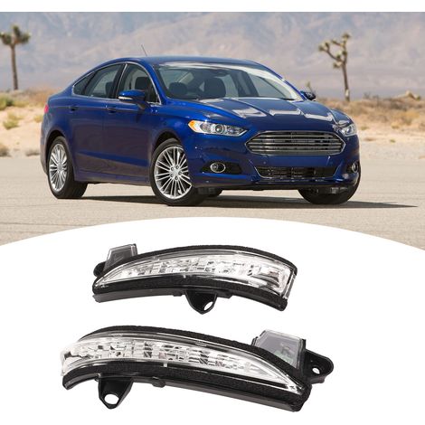 Ein Paar 12V-Blinker für den linken und rechten Außenspiegel für Ford Fusion Modelle 2013-2020, USA (Lieferung in einem PE-Beutel). (1/5)