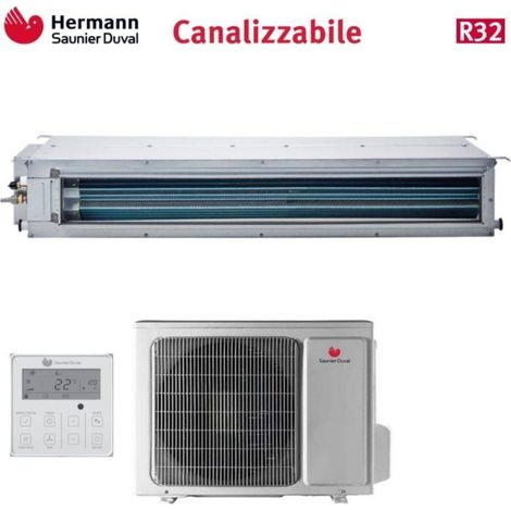 Hermann Saunier Duval Climatizzatore Monosplit Canalizzato VivAir SDH19-050-070-IDNI R-32 Classe A++  24000 btu