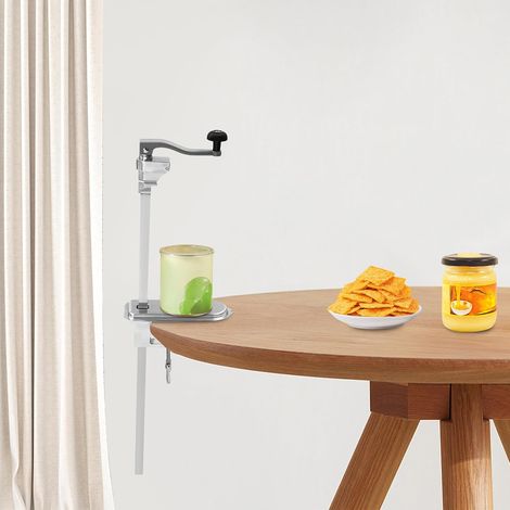 Bench Can Opener with Base, Commercial Stainless Steel Opener Countertop Opener,in at-Home Kitchens and Commercial Kitchens Such as Hotels, Food Factories, Restaurants, and Bars, for Food cans (1/5)