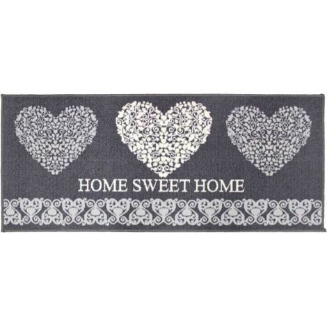 Tapis antirérapant rectangle 50 x 120 cm imprime Mathilda (1/4)