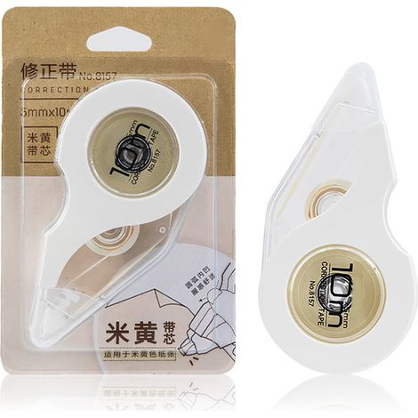Ruban correcteur grande capacité, mini encre beige pour étudiants (1/5)