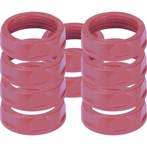 Makita écrou de blocage M28 rouge 10 pcs - 184679-6