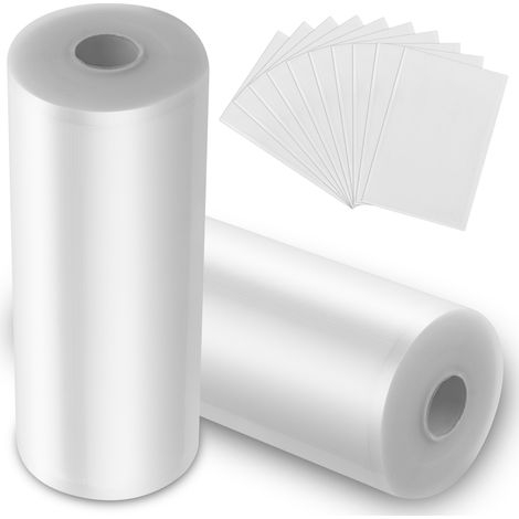 Lot de sacs sous vide pour stockage alimentaire, 2 rouleaux (28 × 1500cm) (1/4)