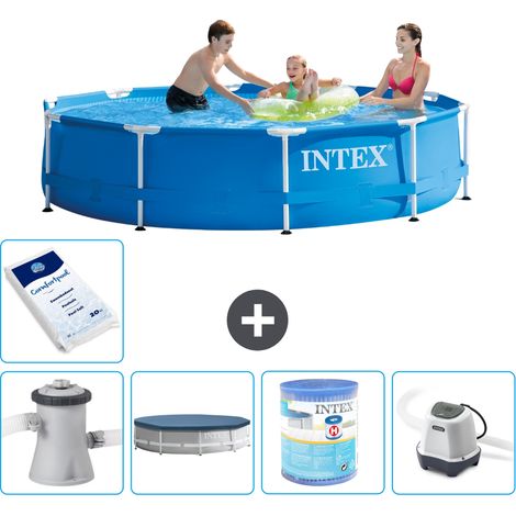 Intex Piscine Tubulaire Ronde - 305x76 cm - 6-pièces S41648 (1/5)
