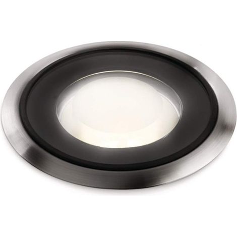Spot diam. 19,5 cm tondo acciaio inox