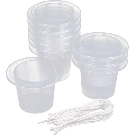 Lot de 10 paniers hydroponiques à large rebord pour plantes en pot (1/5)
