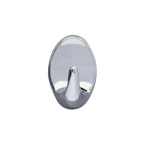 Wenko Maxi-Haken Kunststoff, chrom, 2er-Set Handtuchhaken