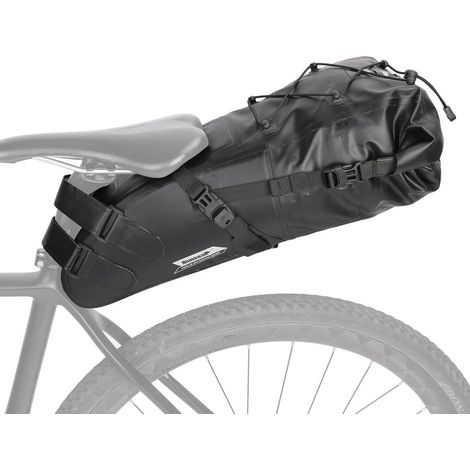 Fahrrad Satteltasche Wasserdicht 1.5-13L für Outdoor, MTB, Rennrad - Schwarz (1/5)