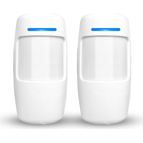 Détecteur de Mouvement 2Pack - Nécessaire pour l'utilisation de Notre système d'alarme de sécurité Domestique Intelligent (1/5)