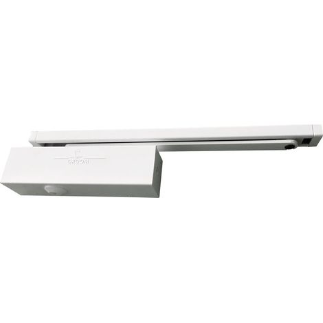 Groom – Bras pour ferme-porte GR3400 anti-vanda BLC – Pour bois dur – Technologie anti-corrosion – Installation rapide et facile