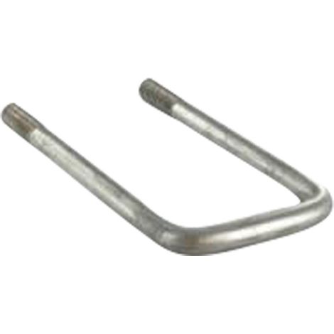 Etrier Fond droit ou plat M12/30/30 125X51X125 Inox A4-1 pièce (1/2)
