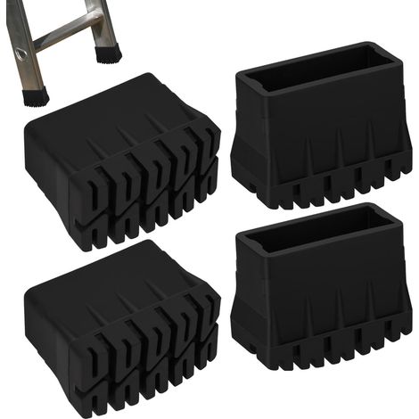 Patins Pieds Escabeau Pied pour Echelle Antidérapant(4Pcs, 25 60mm) (1/5)