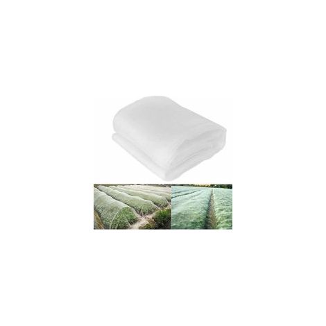 11 Filet de protaction anti inseetes en maille fine pour jardin, serre, plantes, fruits, fleurs, cultures Repousse pesticides, 10x25m (1/5)
