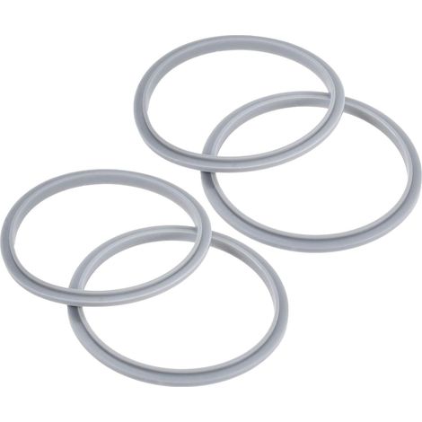 Lot de 4 joints de rechange en caoutchouc avec lèvre pour mixeur Nutribullet, compatibles mélangeurs Nutribullet série 600 et 900 (1/5)