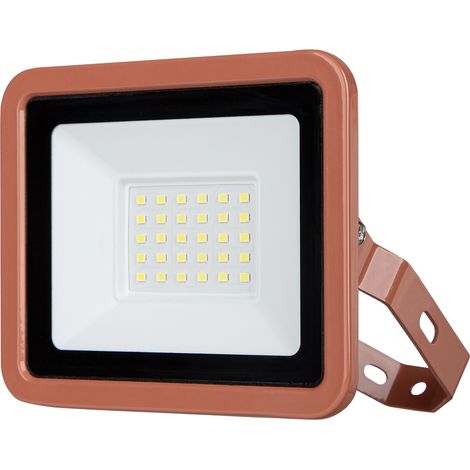 Projecteur LED REV Eco+, 20W, 6500K, 1700lm, blanc froid, IP65, terracotta