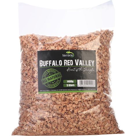 Terrario Buffalo Red Valley 5l - trucioli di ontano di media stagionatura (1/5)