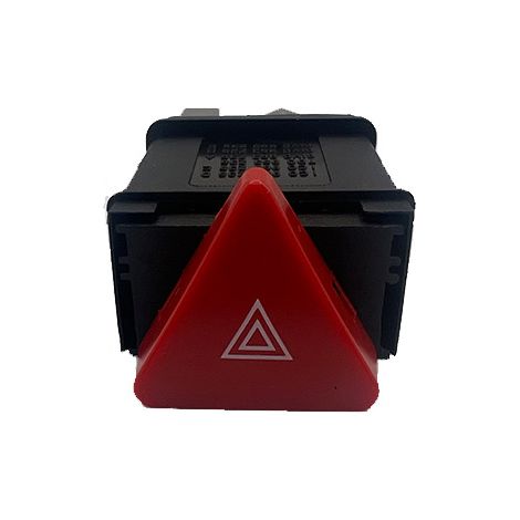 Interrupteur feux de détresse VW Audi – Remplacement 6N0953235, compatible Golf, Passat, A3, A4 – Commutateur d’urgence homologué (1/4)