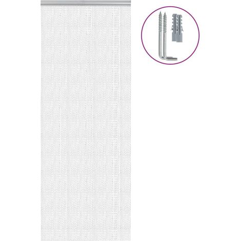 vidaXL Chain Door Fly Screen 80x221 cm Aluminium (1/5)
