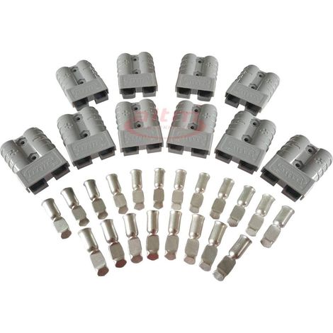 Batterie Connecteur 50A Batterie Connexion Rapide Prise de Connecteur 50Amp 600V Pour Voiture Van Les Modes Moto 10 PCS (1/5)