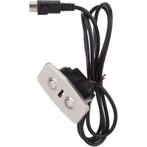 Contrôleur manuel pour fauteuil inclinable électrique, levage de canapé, interrupteur manuel à 2 boutons avec double USB (1/4)