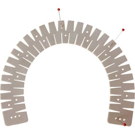 Pince à ourler en silicone, outil de couture à chaud pour ourlets courbes (1/5)