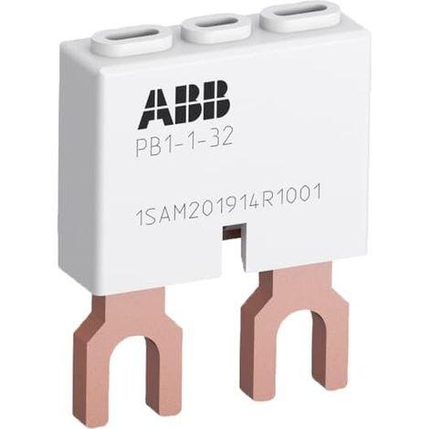 Bornier interconnexion 2 phases disjoncteur MS116-MS/MO132 1SAM201914R1001 ABB H448524
