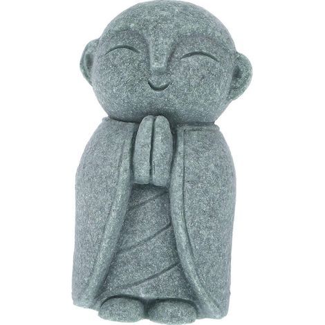 Statue de Bouddha pour aquarium extérieur, statue de moine pour aquarium, décoration de jardin.-6.50X3.50X3.00CM (1/5)