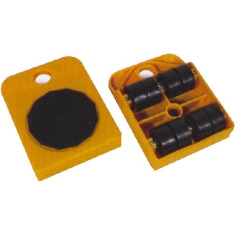BASE SPOSTA MOBILI 8 RUOTE CM 10X8