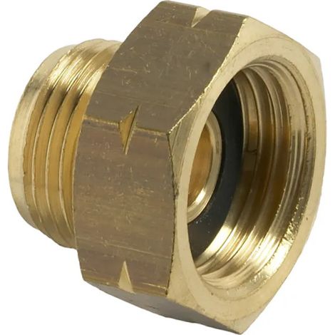 Favex – Raccord gaz mâle 20x150 – Femelle écrou bouteille – Laiton conforme NF – Pour installations gaz domestiques et industrielles