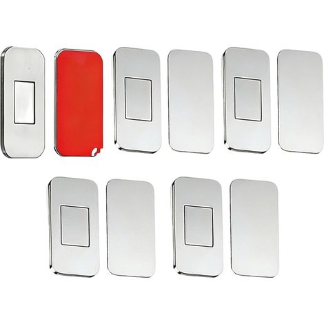 Gâche Magnétique pour Placard 5 pièces d'aimant auto-adhésif Verrou en Acier Inoxydable pour Armoire cuisine, garde-manger, buffet, penderie, camping-car, fermeture meubles (1/5)
