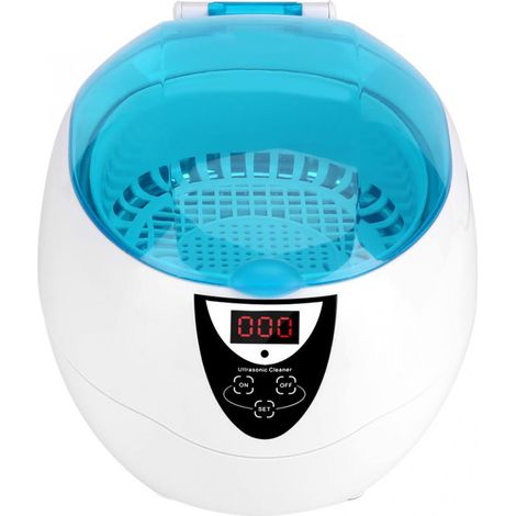 Nettoyeur ultrasonique tactile de 750 ml pour bijoux, lunettes et montres (1/5)