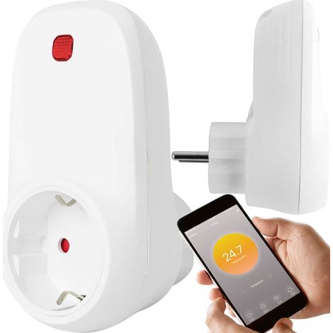 Cronos WiFi Steckdosenthermostat für Cronos Grafen Basic / Carbon P800 und P1000 Heizstrahler