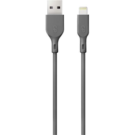 GP USB-Ladekabel USB 2.0 USB-A Stecker, Apple Lightning Stecker 1.00 m Grau GPCBCl1NGYUSB160 (1/5)
