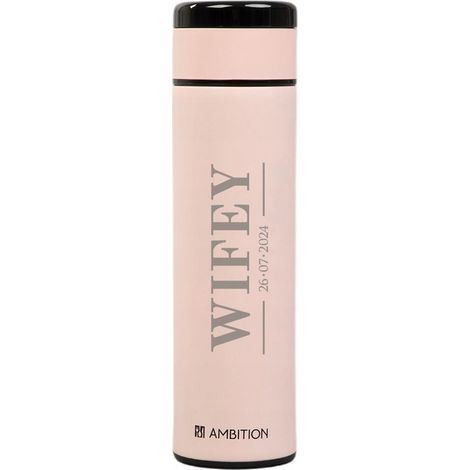 Borraccia termica per lei 420ml REGALO INCISO regalo per la SPOSA