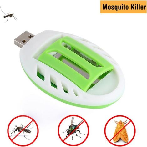 Répulsif Anti-Moustiques USB - Appareil Électrique Portable pour Tuer et Piéger les Moustiques