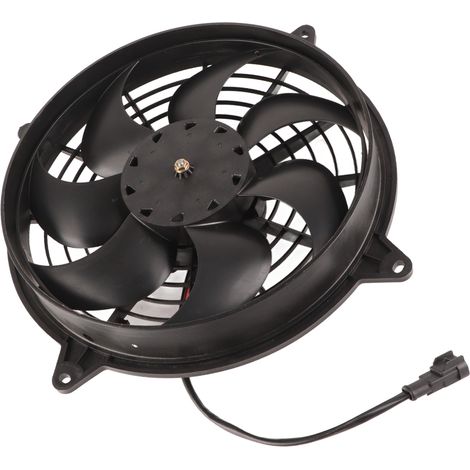 Ventilateur de climatisation 24 V 160 W, 7 pales, dissipation de chaleur, puissant ventilateur de refroidissement pour bus et camions (1/5)
