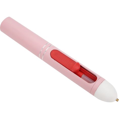 Mini pistolet à colle thermofusible colorée en forme de stylo, sans fil, batterie lithium rechargeable USB 2200 mAh (1/5)