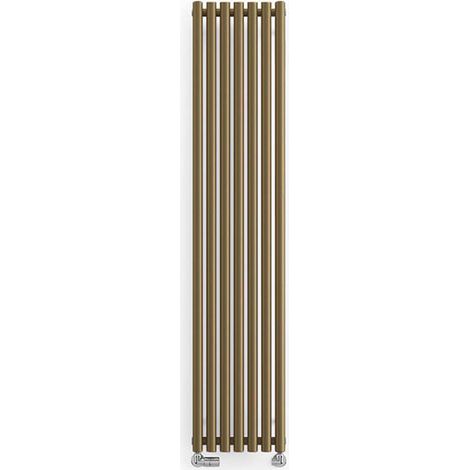 Radiatore acqua calda dorato alto 1800mm e largo 290mm - 608 Watt - TUN1800290VWSZXHAL
